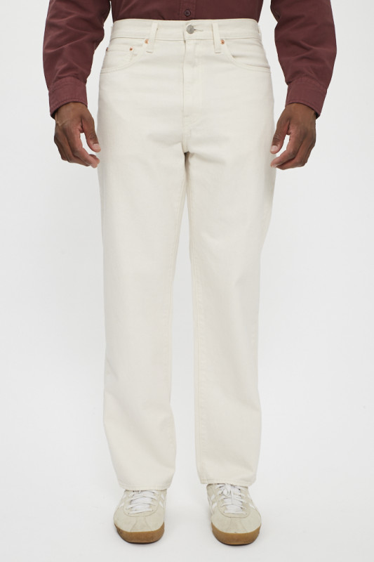 Jeans 568 loose straight écru homme