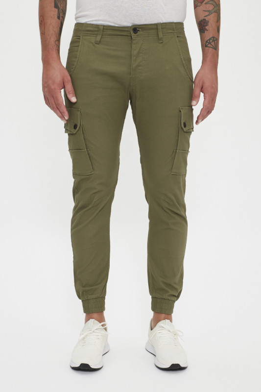 Pantalon Jack & Jones kaki