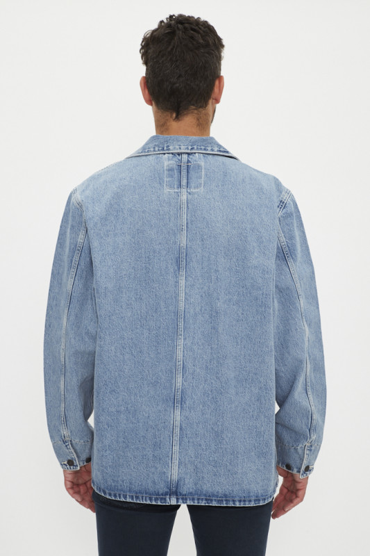 Workjacket en jeans bleu denim homme Levi's
