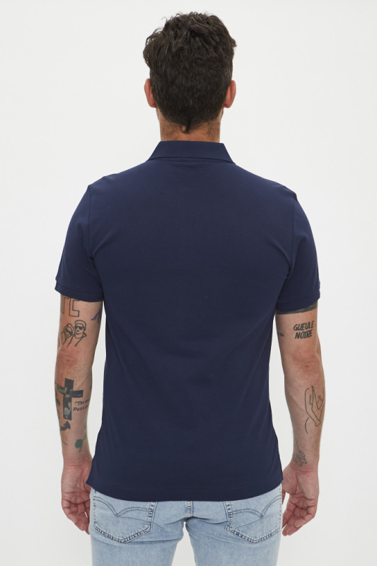 Polo classique bleu marine 100% coton G-Star