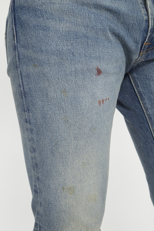 Jeans 551 Z vintage effet taché coton mélangé
