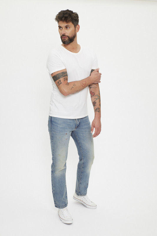 Jeans 551 Z vintage effet taché levi's