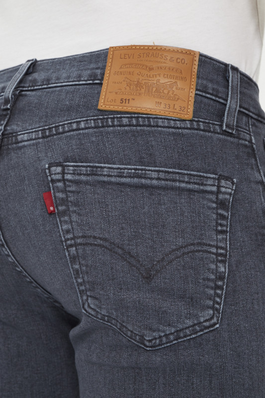 Jeans 511 slim Richmond blue levi's coton mélangé