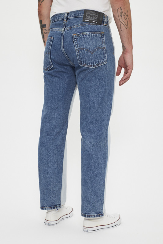 Jeans skate bicolore