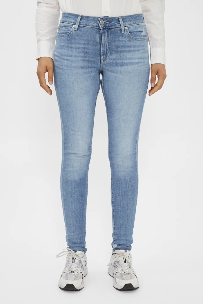 Jean skinny Levi's pour femme coloris medium indigo Destock Jeans