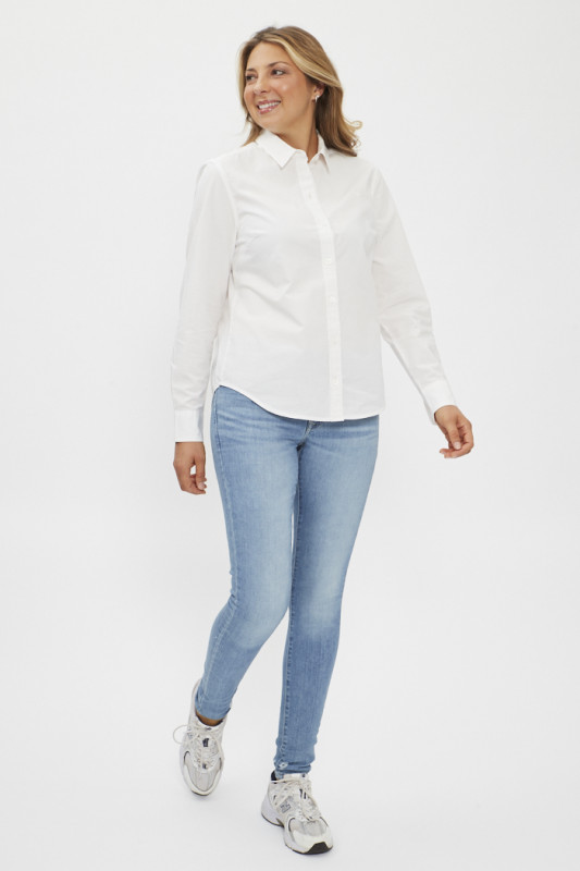 Jeans 711 skinny medium indigo femme levi's