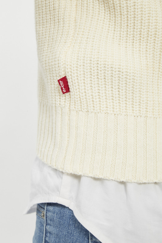 Pull débardeur beige Brynn sans manches