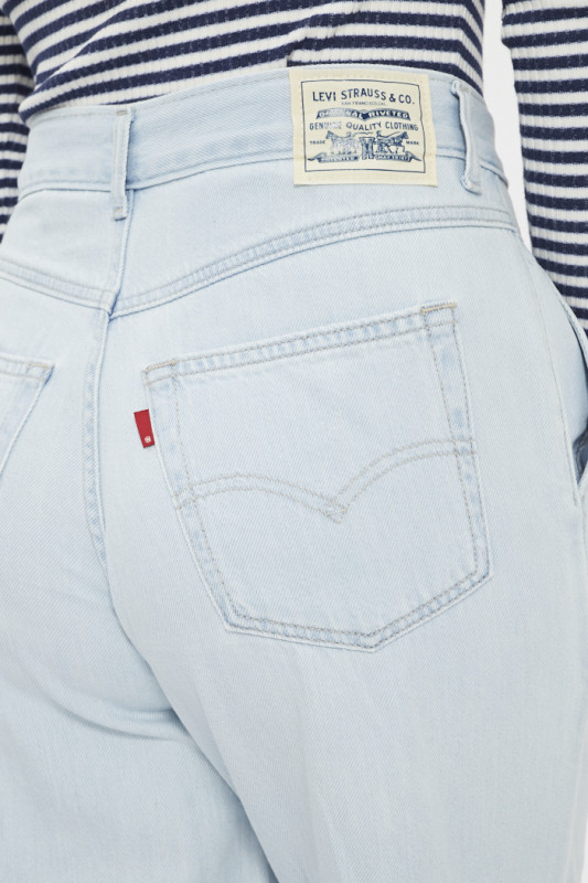 Jeans baggy lightweight levi's coton mélangé