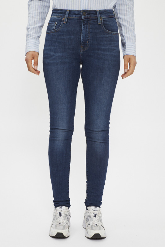 Jeans 721 skinny taille haute blue wave femme