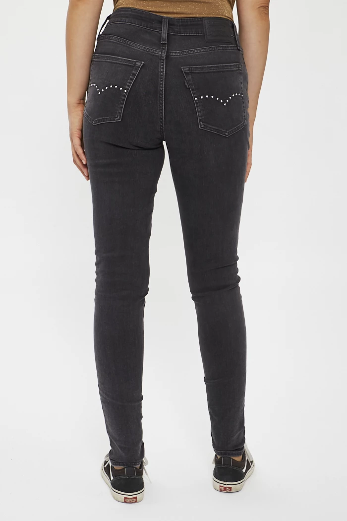 Jean Skinny Noir Délavé Stretch Taille Haute J Crew Taille 34 - Neuf Avec étiquette