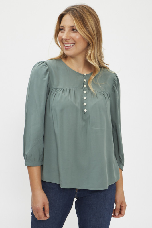 Chemisier Halsey Dark Forest femme