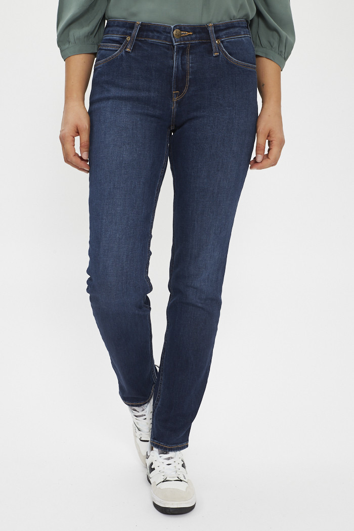 Jeans Marion Straight Dark used femme Lee Destock Jeans