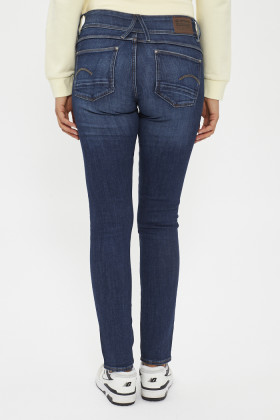 G-Star Jeans Donna 3301 Skinny Split - Con Spacco Laterale - 5 Tasche