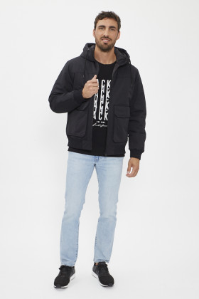 Bomber Jacket noir