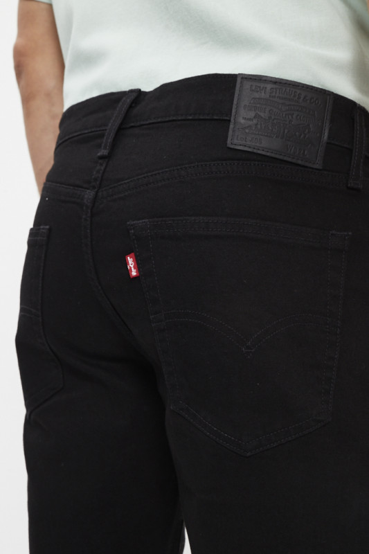 Short 405 standard noir levi's en coton 