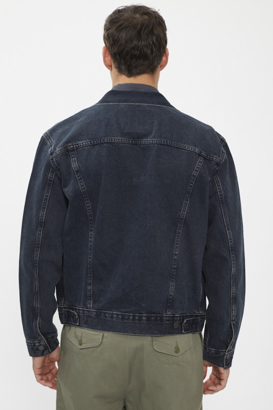 Veste Trucker Jacket blue black homme Levi's