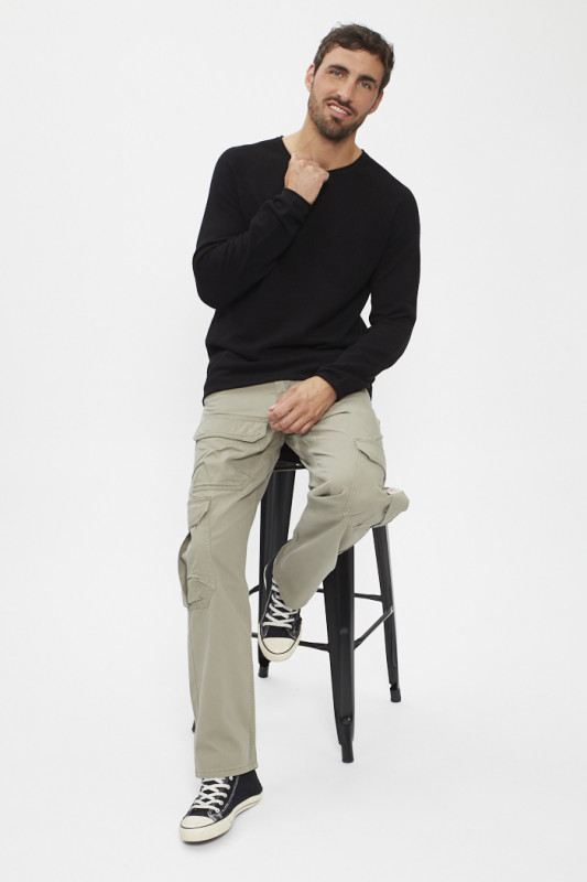 Panlon Stay Loose cargo vetiver homme levi's