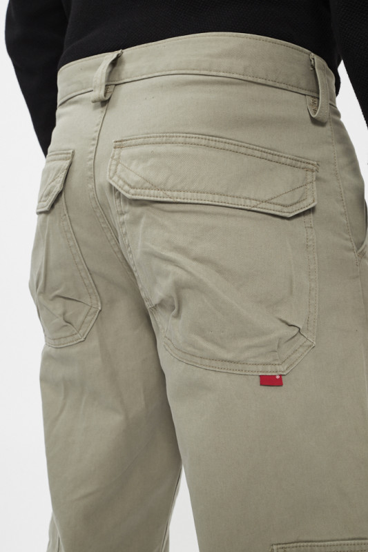 Panlon Stay Loose cargo vetiver levi's 100% coton