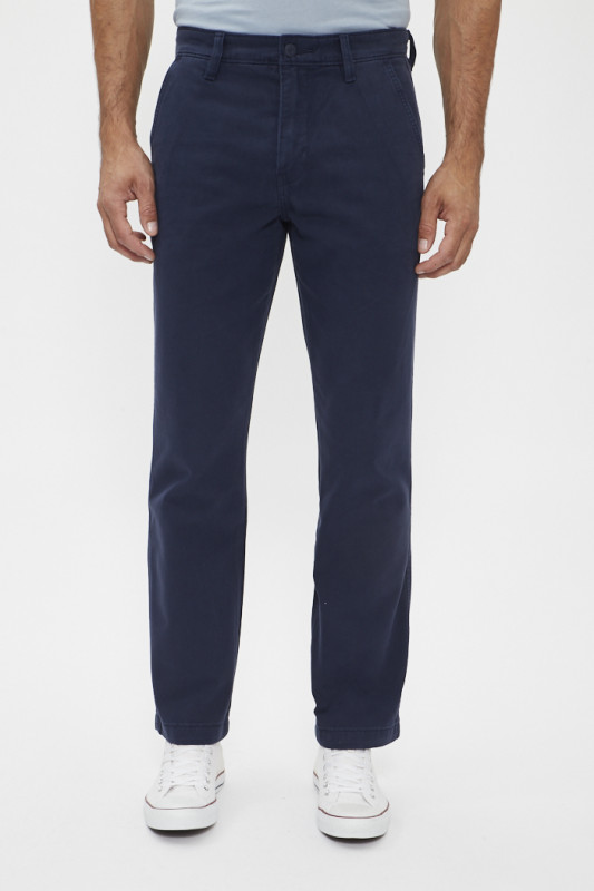 Chino authentic straight bleu navy homme