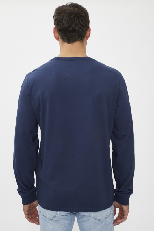 T-shirt Original bleu marine manches longues levi's 