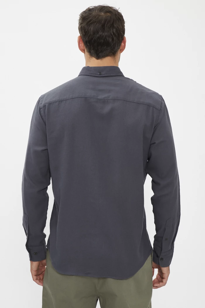 Chemise Henley Doublée Polaire Coleman Sherpa - Gris Anthracite - Taille M - Manches Longues - Neuf Avec étiquettes