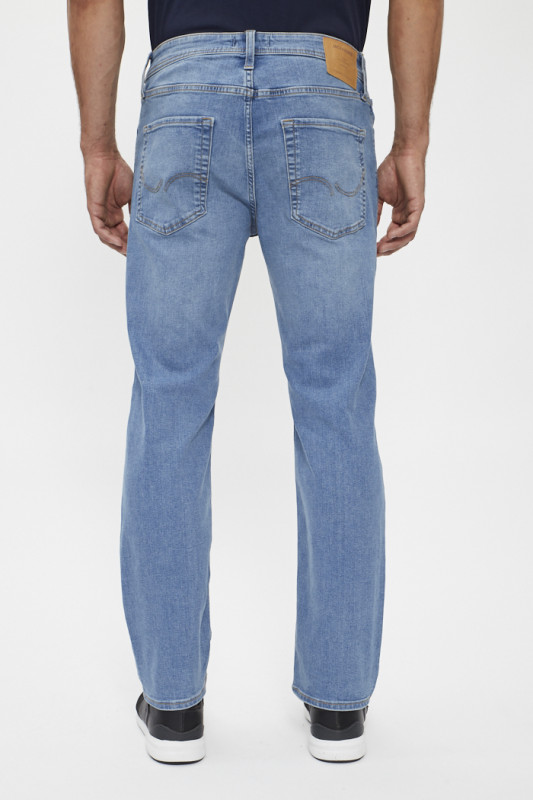 Jeans regular fit bleu denim homme