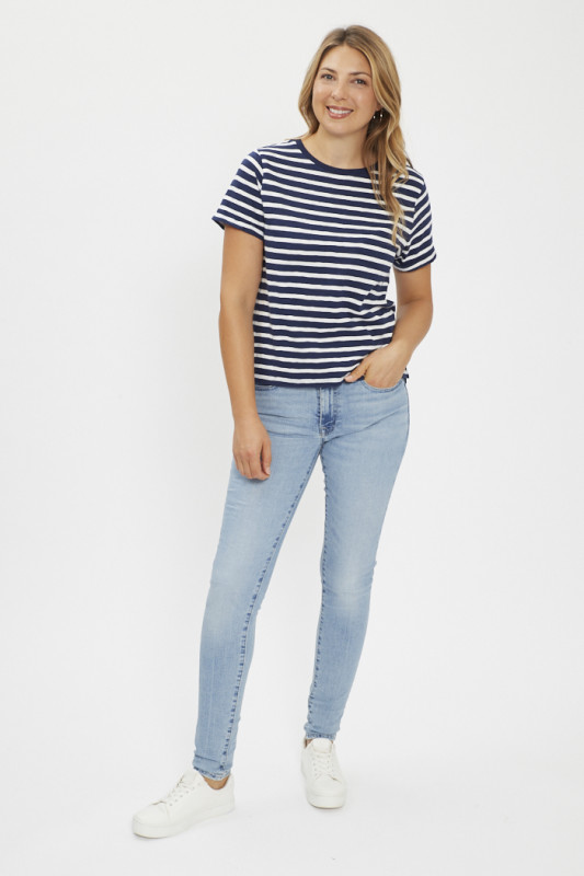 Jeans skinny 711 double bouton femme levi's