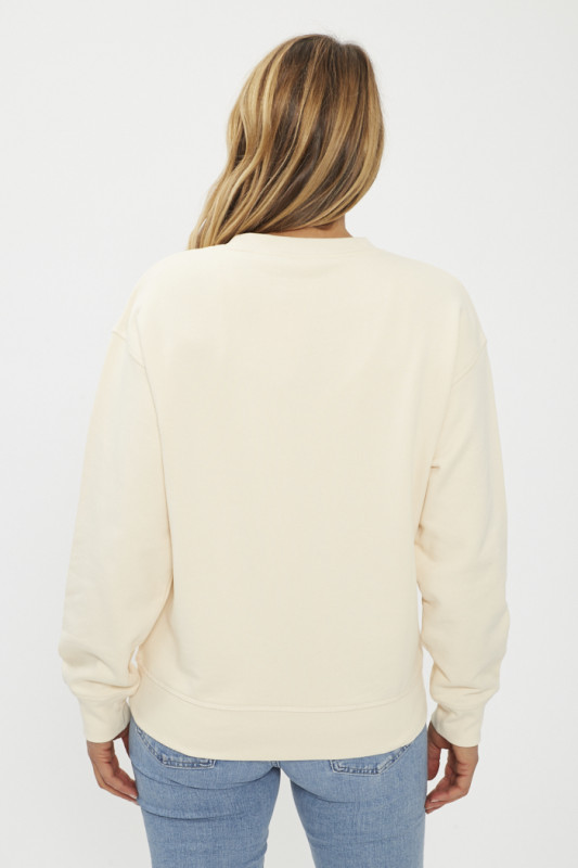 Sweat standard ivoire 100% coton  femme levi's