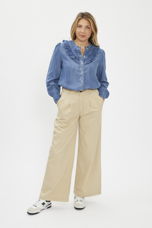 Chemisier en jean Carinna