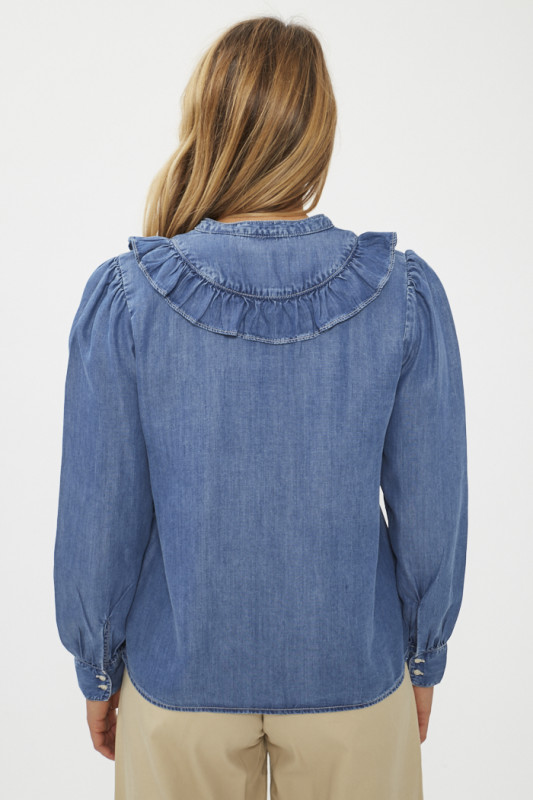 Chemisier en jean Carinna femme levi's en lyocell