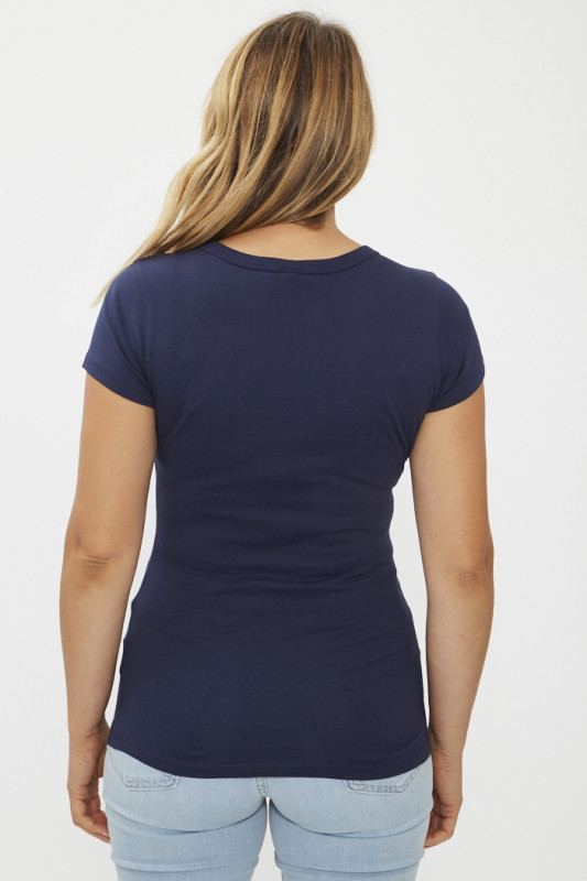 T- shirt bleu foncé G-star