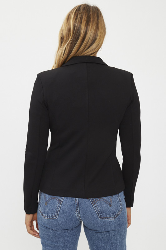Veste blazer courte noire femme Only