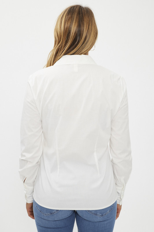 Chemise blanche ajustée femme Only