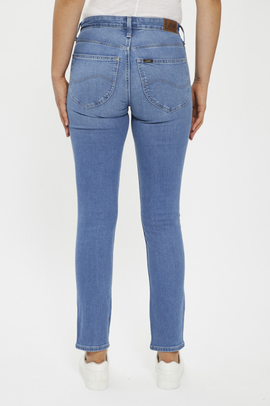 Jeans slim Elly denim délavé