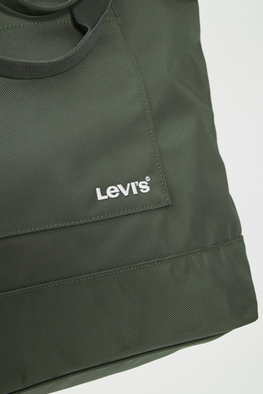 Tote bag icon kaki femme levi's