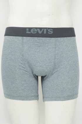 Pack de 2 boxers beige fleuri et vert chiné homme levi's