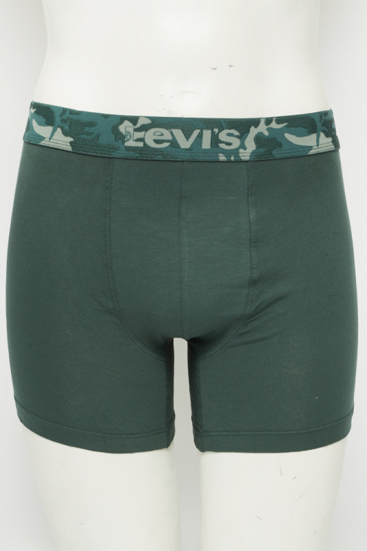 Pack de 2 boxers camo noir et vert homme