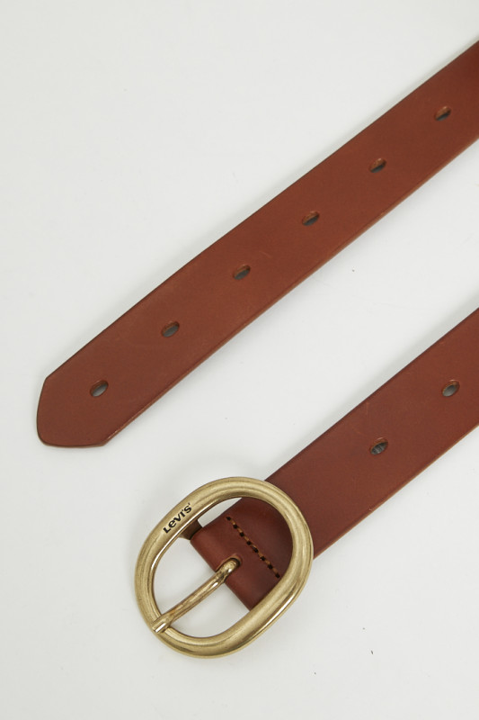 Ceinture High Low marron