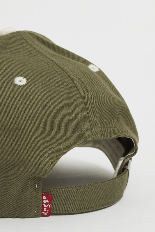 Casquette Dad relaxed heritage kaki homme