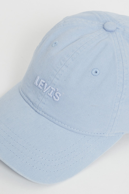 Casquette bleu ciel headline logo  femme