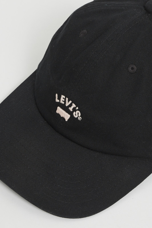 Casquette Lazy Girl logo  noire femme