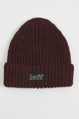 Bonnet Chunky prune homme levi's