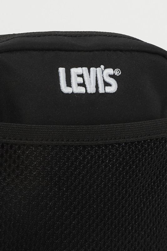 Mini pochette Gold Tab noire homme