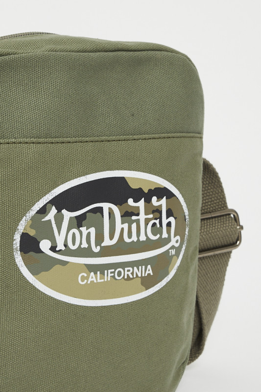 sacoche bandoulière kaki homme