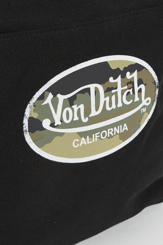 Sacoche noire à bandoulière réglable homme