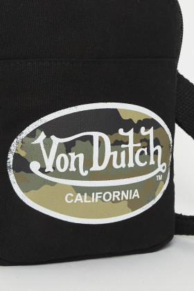 Petite sacoche bandoulière noire homme