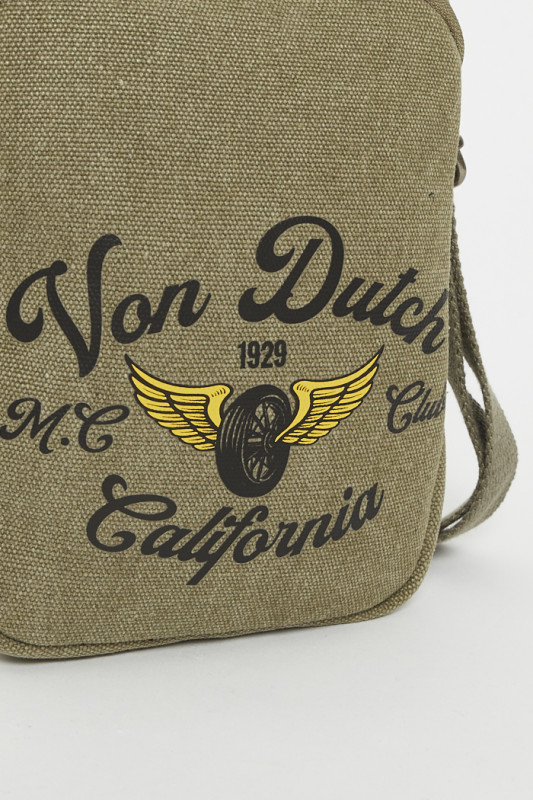 Sacoche tissu Von Dutch