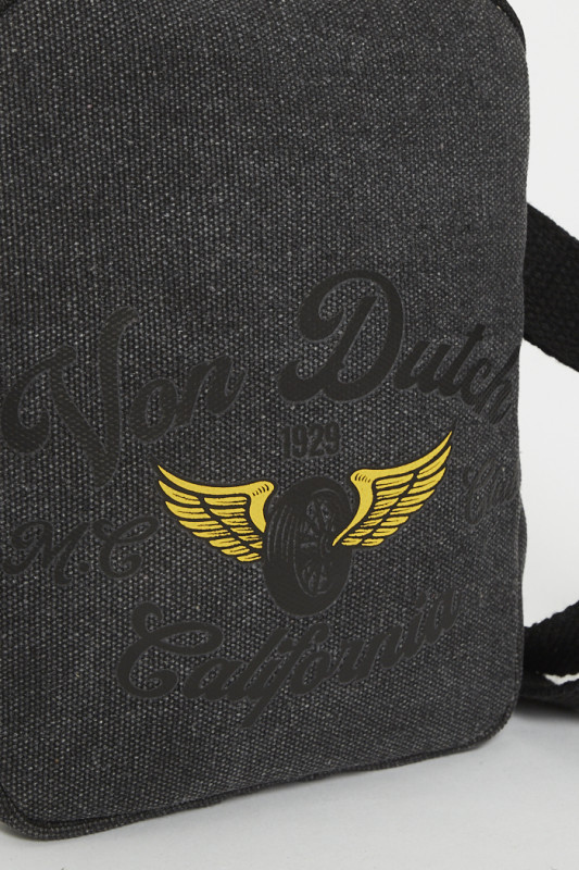 Sacoche tissu Von Dutch