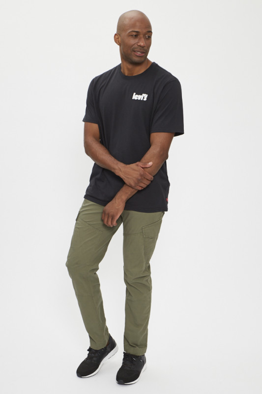 Pantalon cargo regular vert olive homme tom tailor