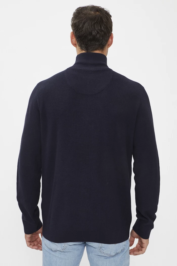 Pull Polaire Zippé The North Face Bleu Marine - Taille S, Modèle TKA 100, Occasion Très Bon État